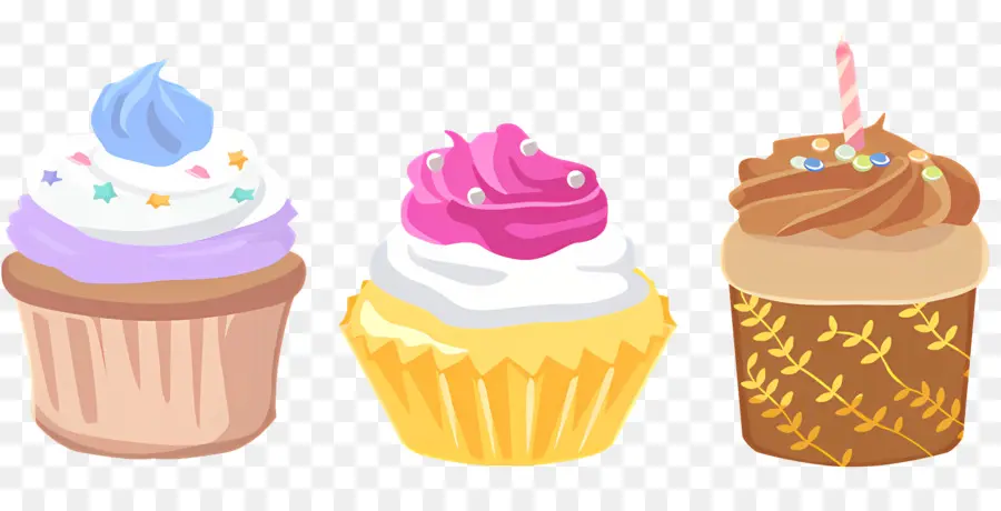 Sobremesa，Cupcakes PNG