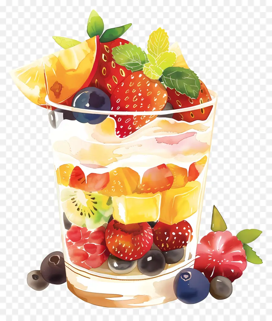 Parfait De Frutas，Parfait PNG