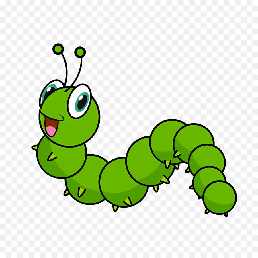 Cartoon Caterpillar，Cartoon PNG