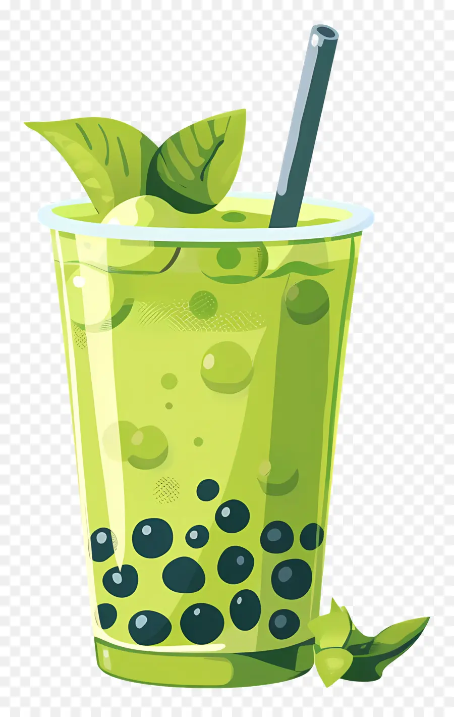 Chá De Bolha Matcha，Chá De Bolhas PNG