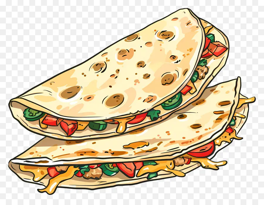 Quesadilha，Quesadillas PNG