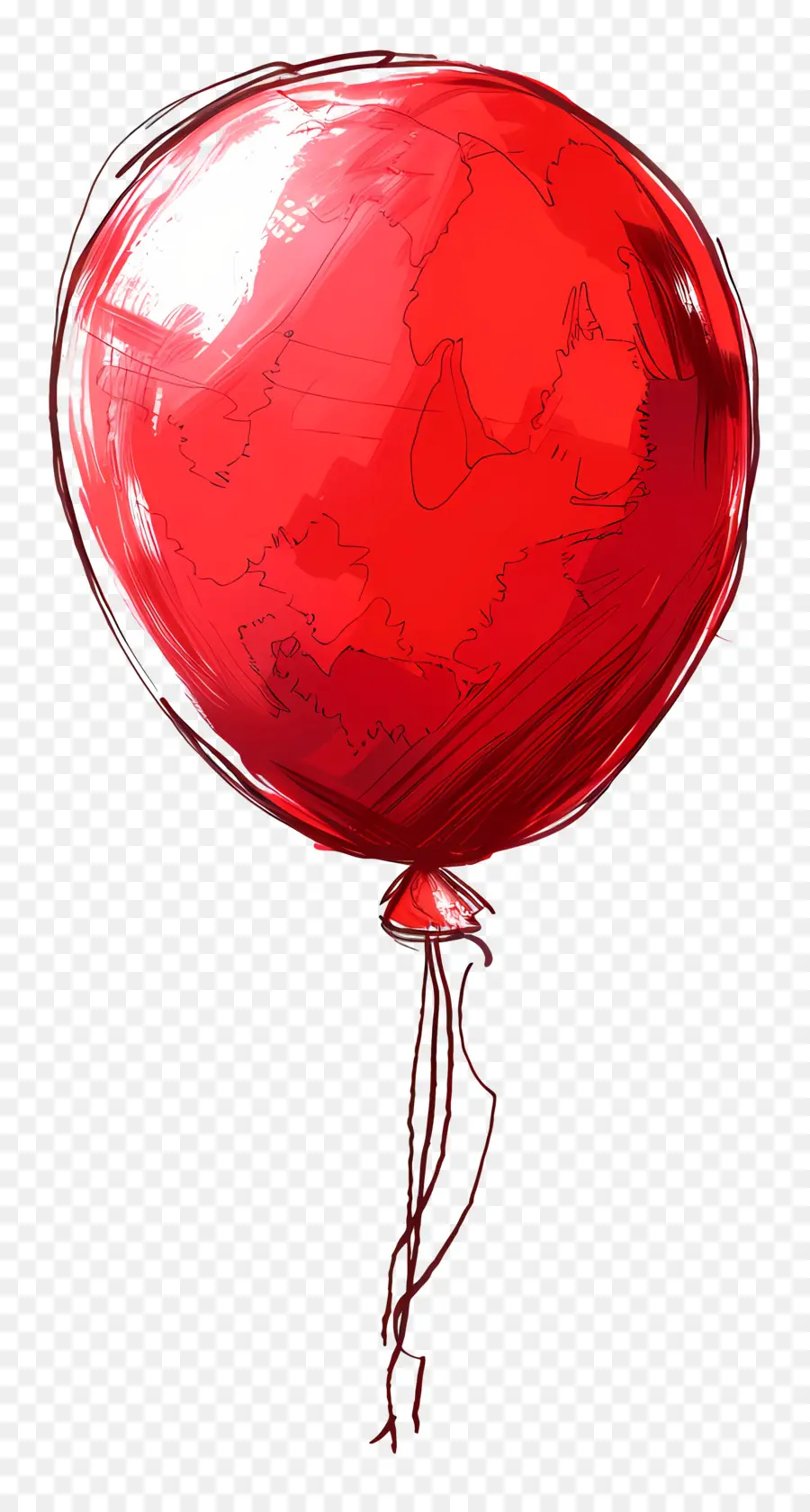 Balão Vermelho，Cadeia PNG