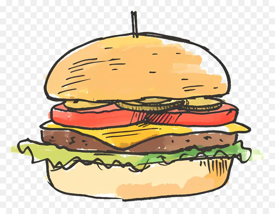 Hamburger，Burger PNG