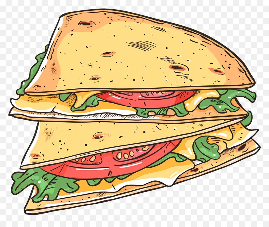 Quesadilha，Sanduíches PNG