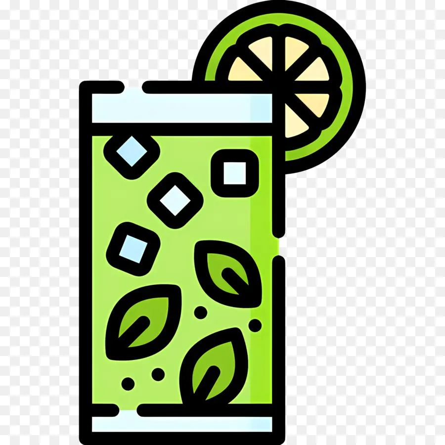 Mojito，Bebida Refrescante PNG