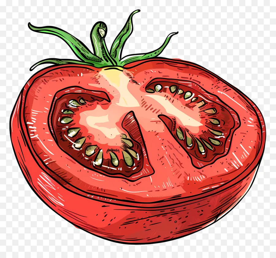 Fatia De Tomate，Tomate PNG