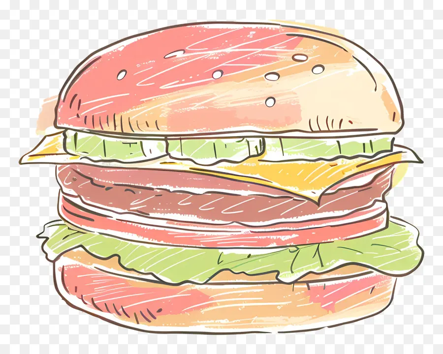 Hamburger，Hambúrguer PNG