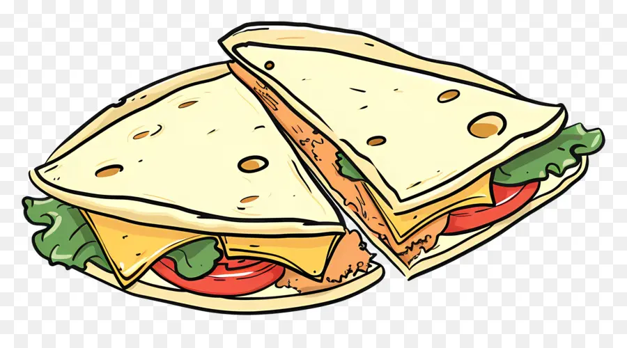 Quesadilla，Quesadilla Sandwich PNG