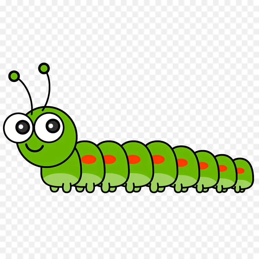 Cartoon Caterpillar，Caterpillar PNG