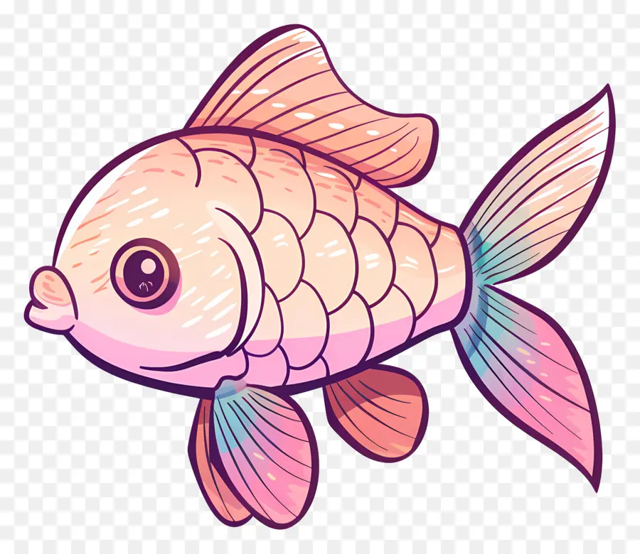 Peixe，Cor De Rosa Peixe PNG