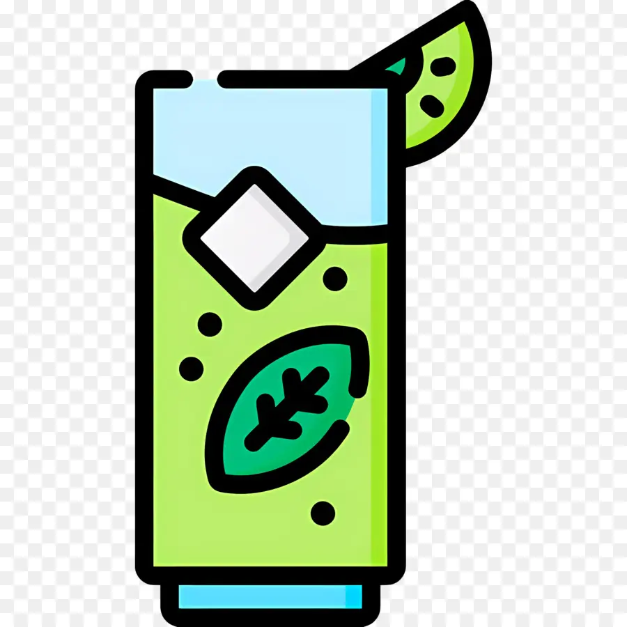 Mojito，Bebida Verde PNG