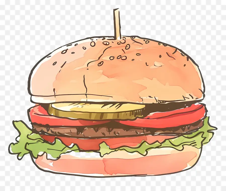 Hamburger，Cheeseburger PNG