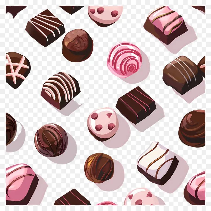 Bombons De Chocolate，Doces De Chocolate PNG