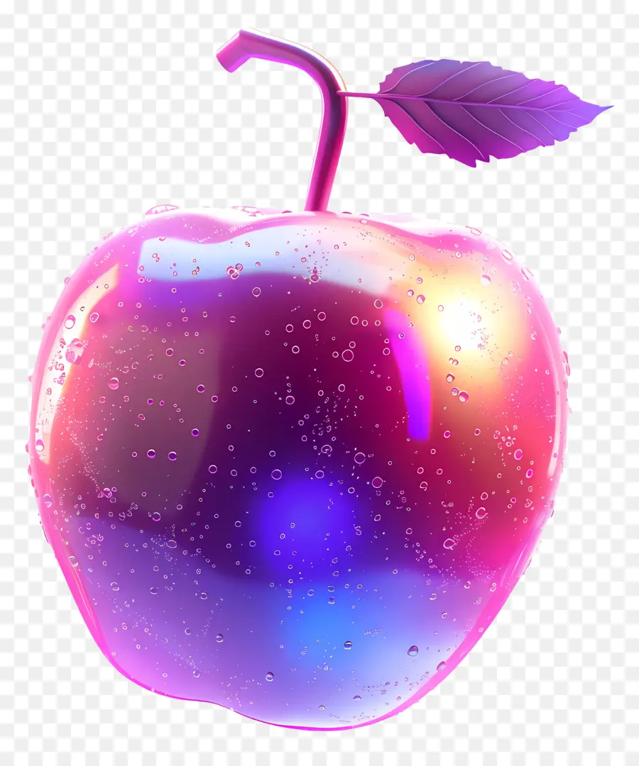 Apple Neon，Reluzente PNG