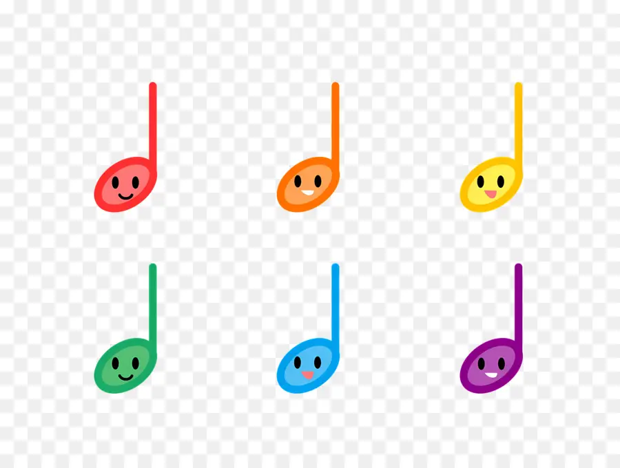 Notas Musicais，Cole PNG