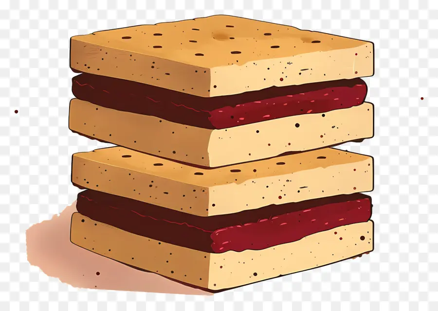 Graham Cracker，Sanduíches PNG