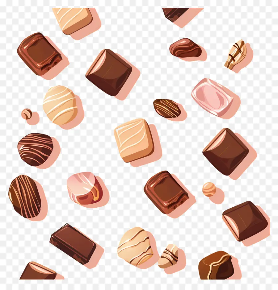 Bombons De Chocolate，Chocolate PNG