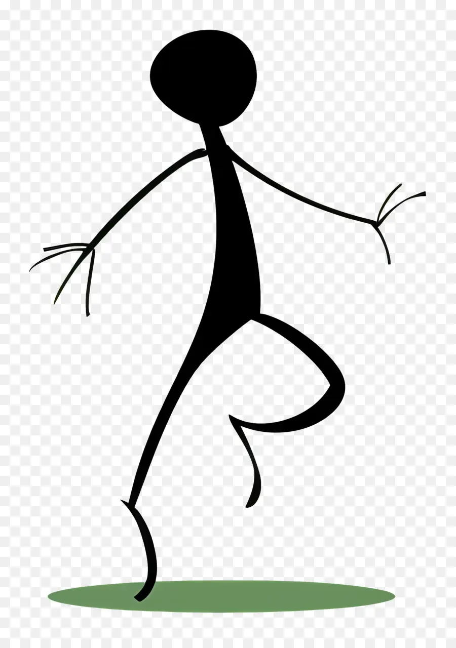 Stick Figura Jumping，Stick Figure PNG