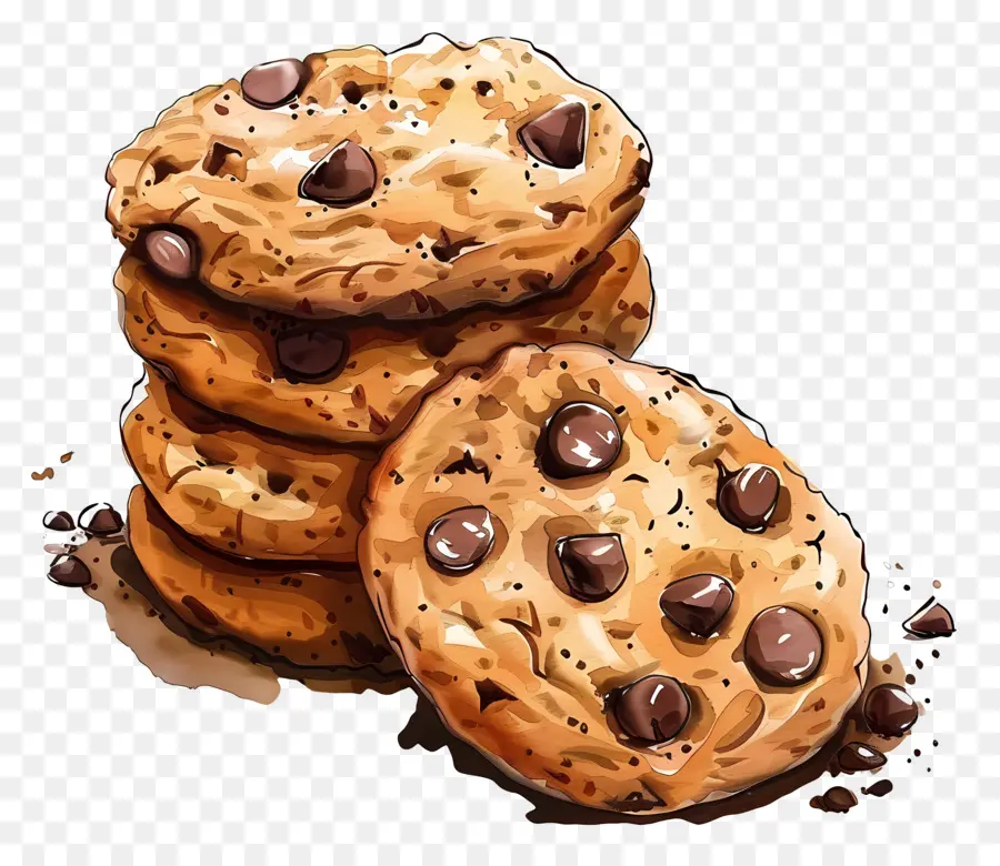 Biscoitos，Biscoitos De Chocolate PNG