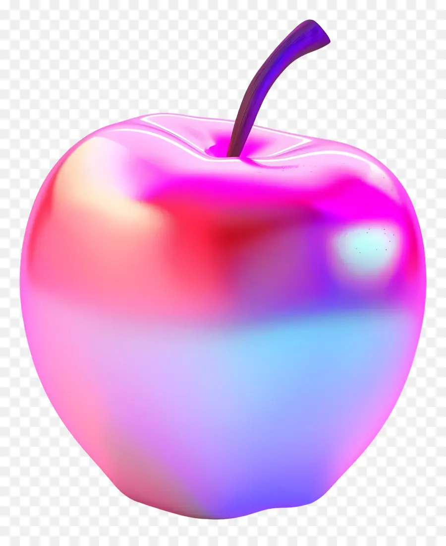 Apple Neon，Apple Arco  íris PNG