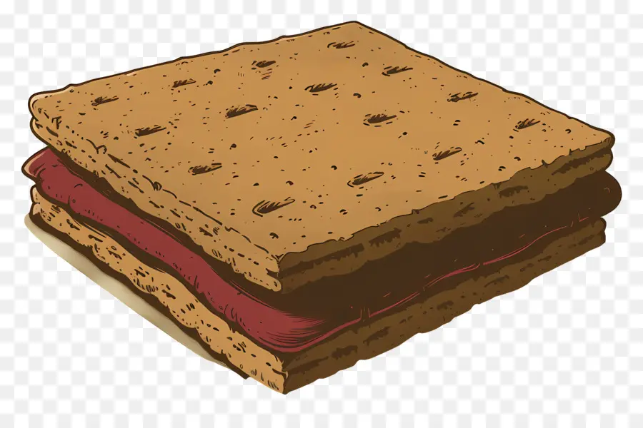 Graham Cracker，Honey Graham Cracker PNG