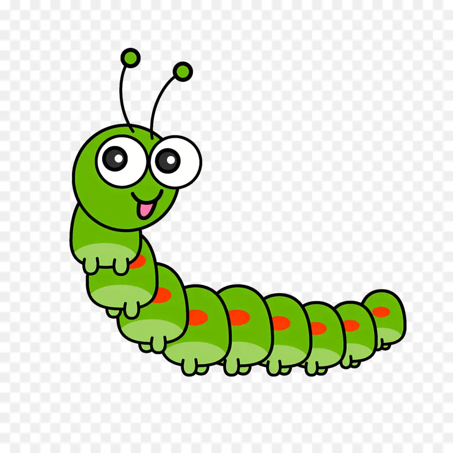 Cartoon Caterpillar，Caterpillar PNG