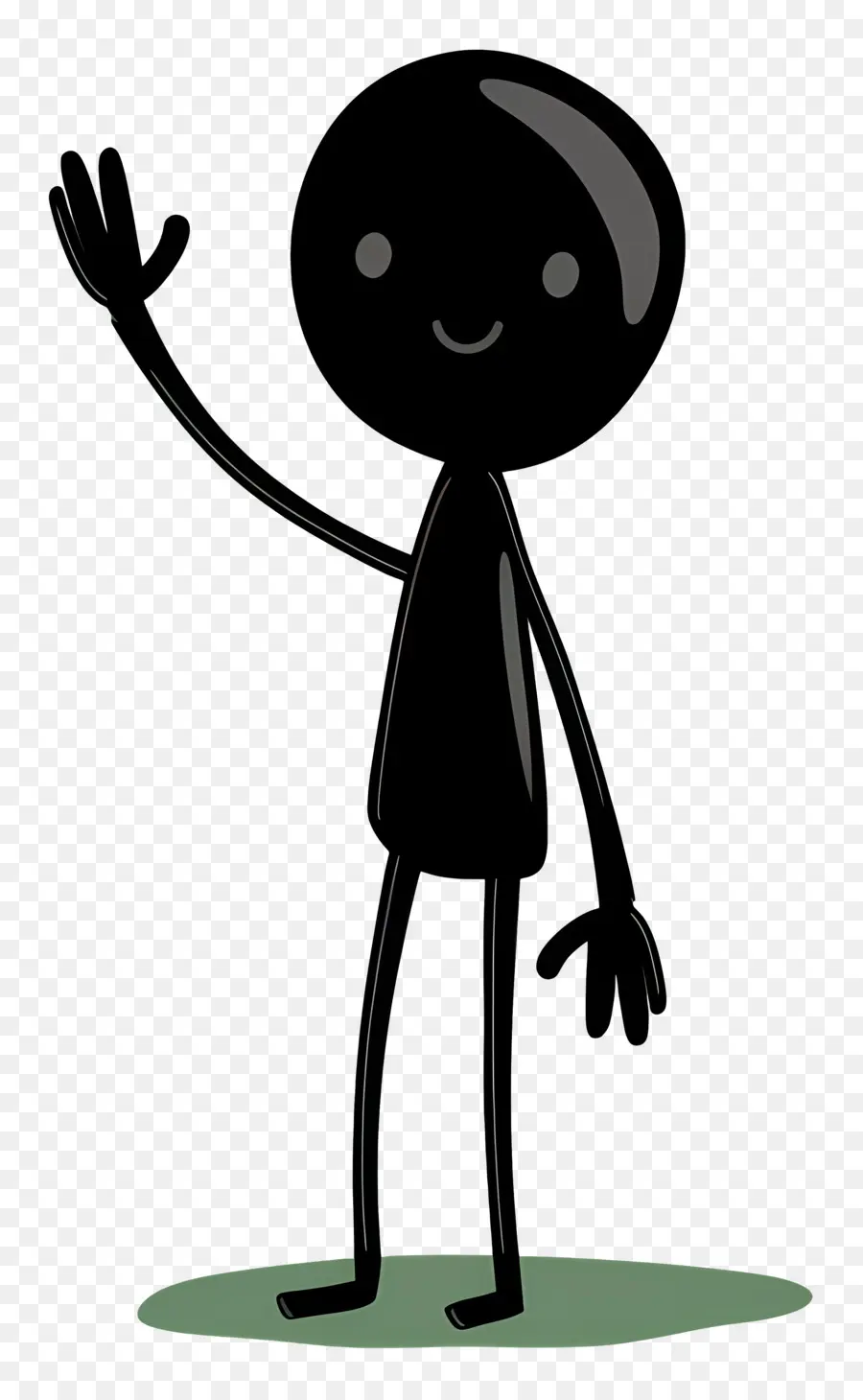 Stick Figura Acenando，Stick Figure PNG