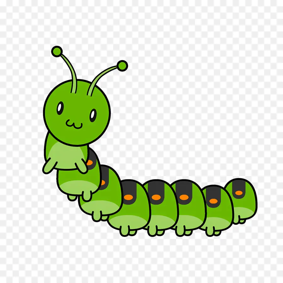 Cartoon Caterpillar，Caterpillar PNG