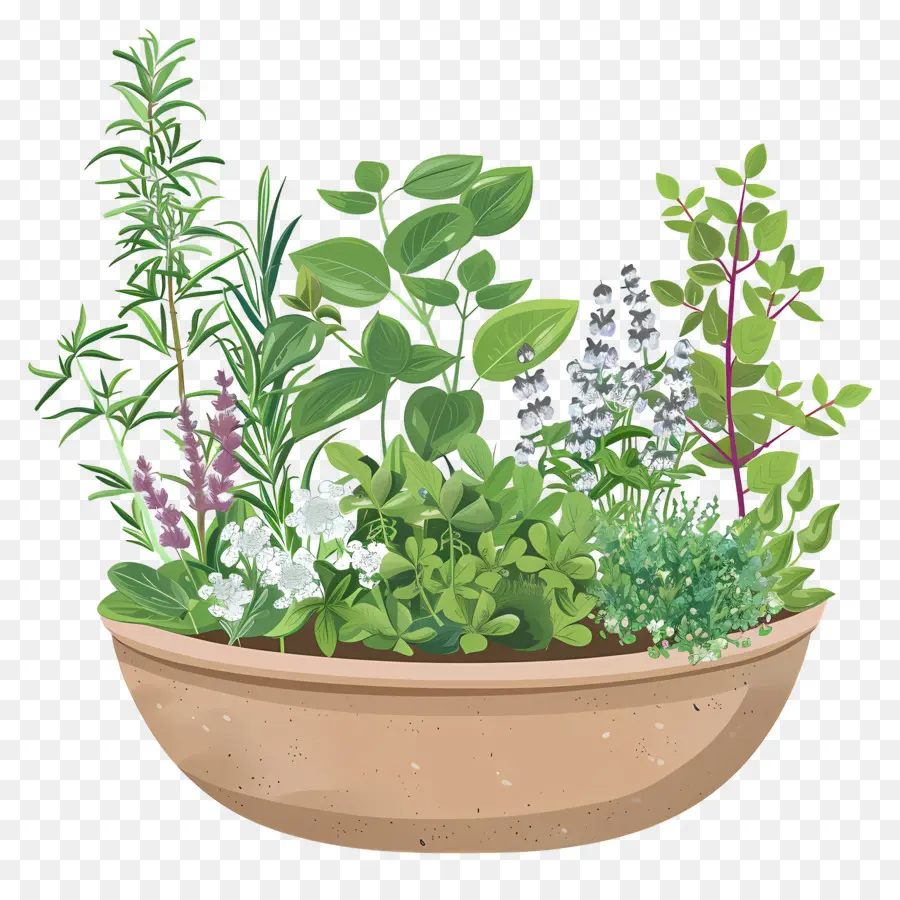 Jardim De Ervas，Herbs PNG