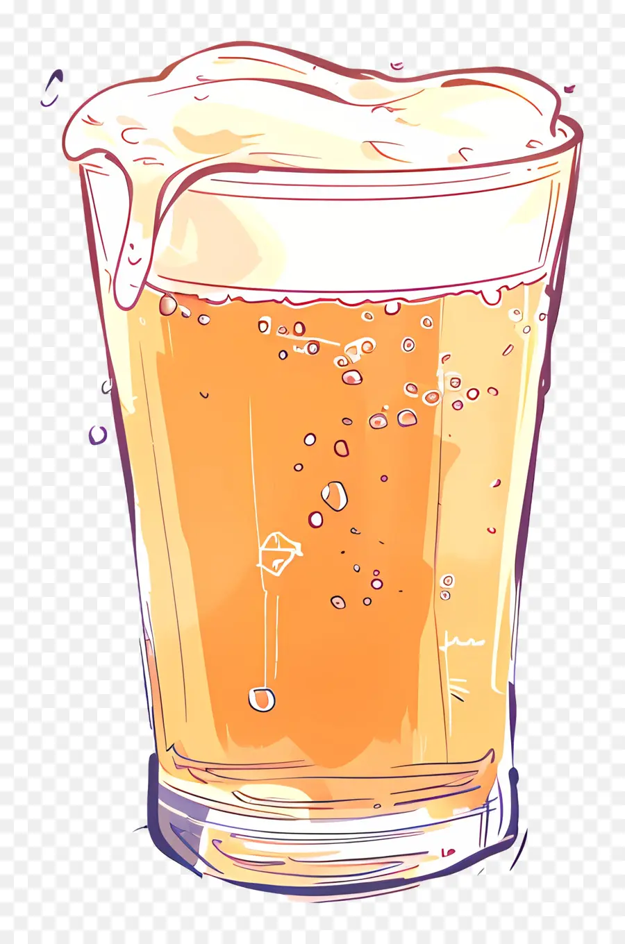 Cerveja Doodle，Cerveja PNG