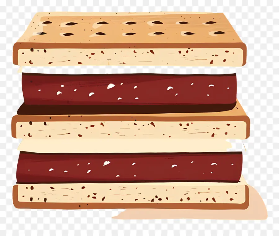 Biscoito Graham，Sanduíche PNG