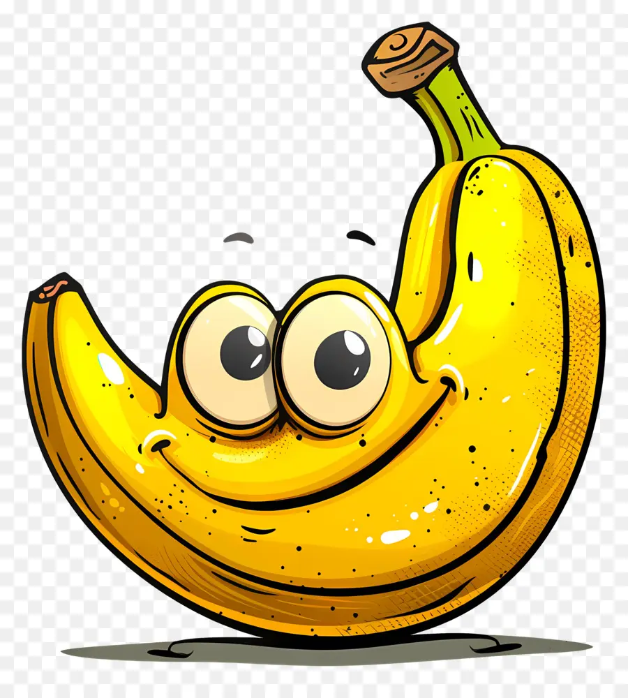 Banana Dos Desenhos Animados，Design De Personagem PNG