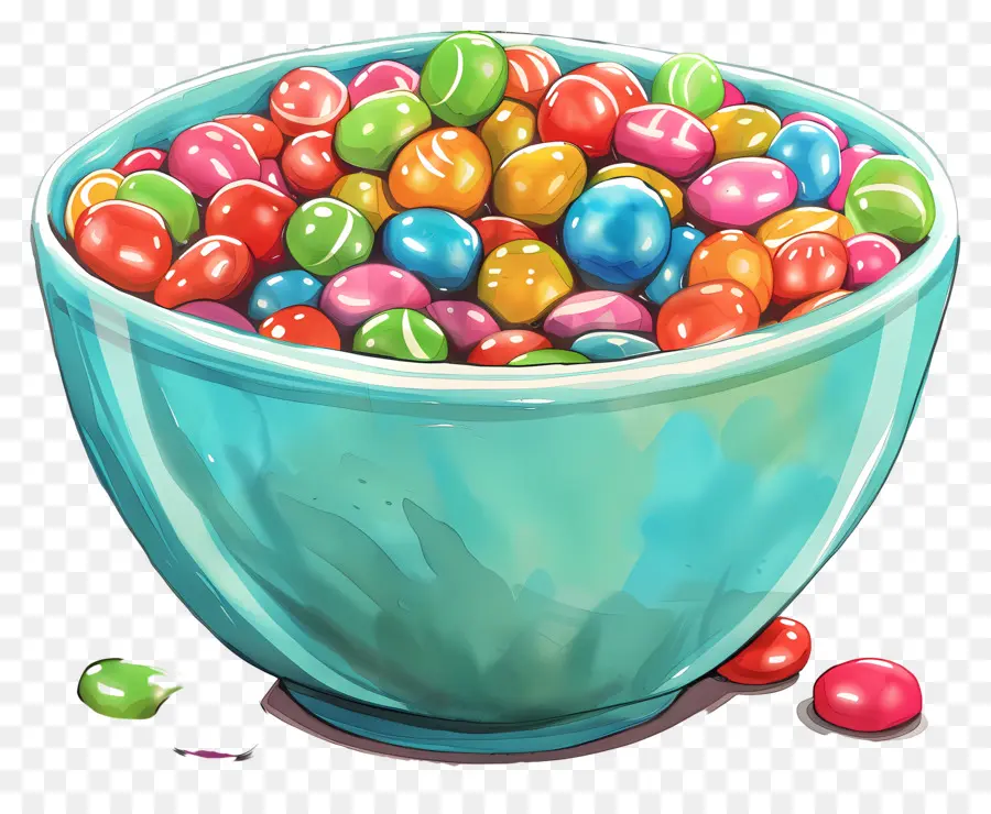 Uma Tigela De Doces，Candy PNG