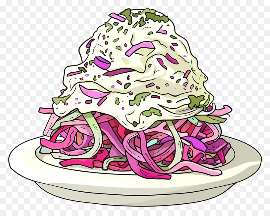 Salada De Repolho，Salada PNG