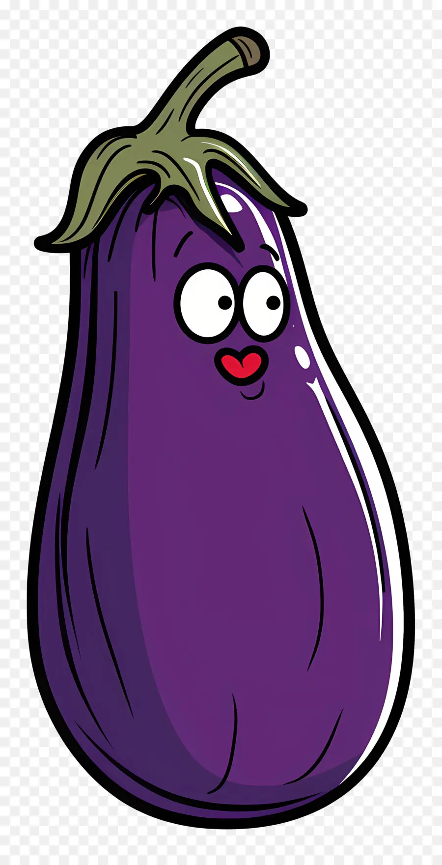 Cartoon Berinjela，Berinjela PNG