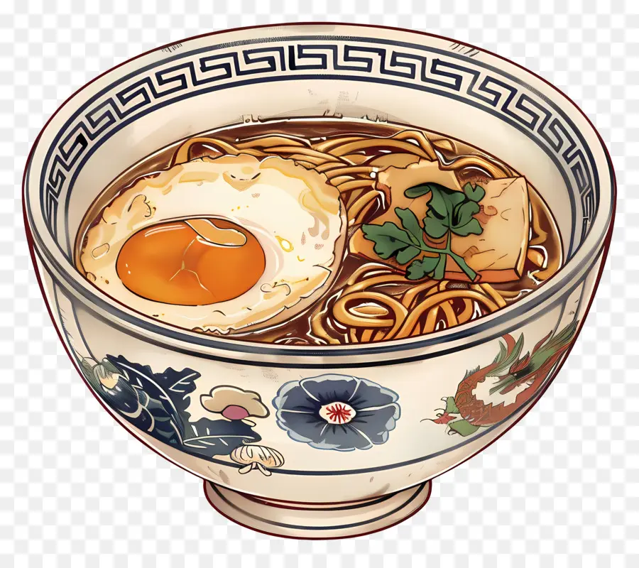 Ramen Bowl，Sopa De Macarrão PNG