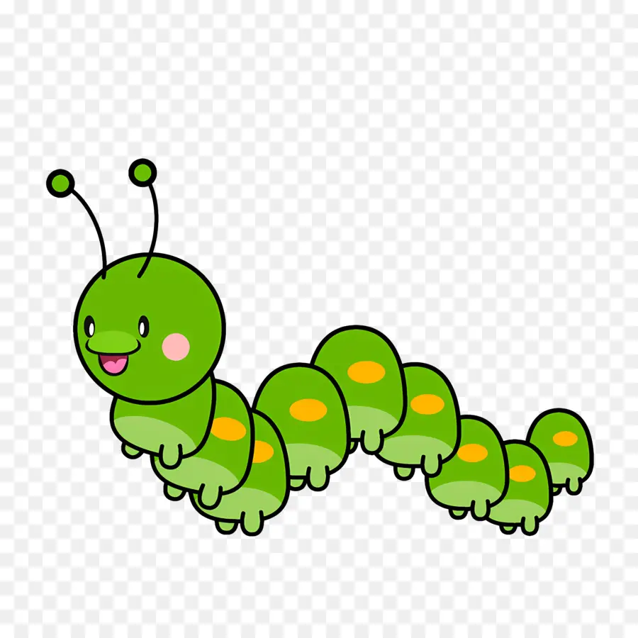 Cartoon Caterpillar，Caterpillar PNG