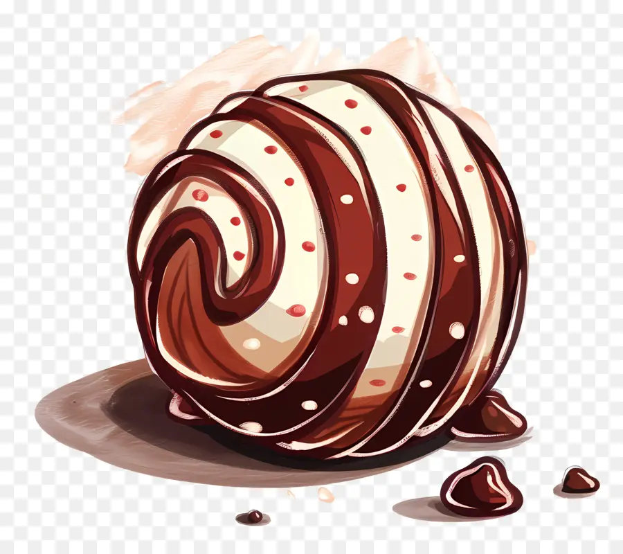 Bombons De Chocolate，Trufa De Chocolate PNG