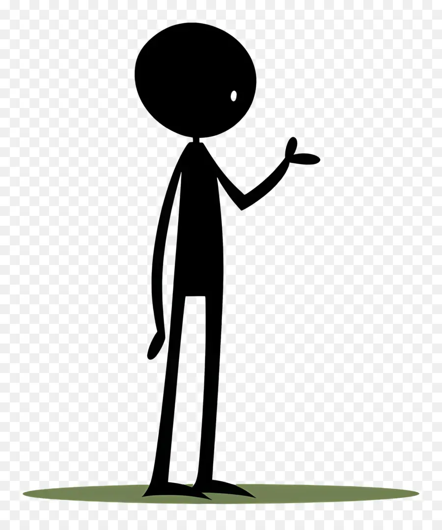 Stick Figure，Contemplação PNG