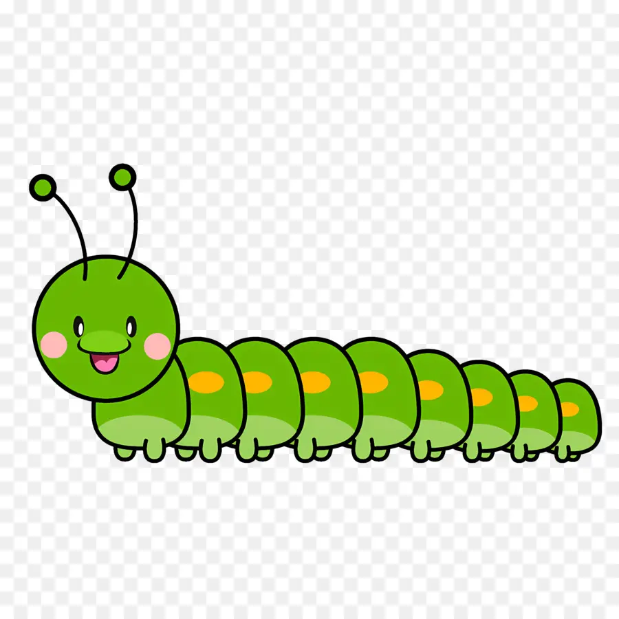 Cartoon Caterpillar，Caterpillar PNG