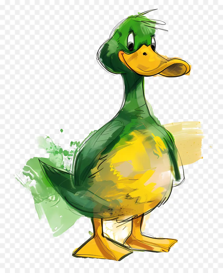 Dos Desenhos Animados De Pato，Pato PNG