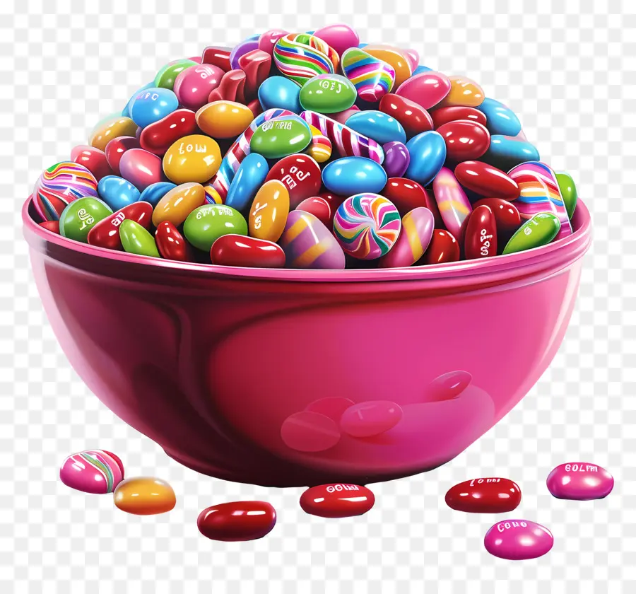 Uma Tigela De Doces，Candy PNG