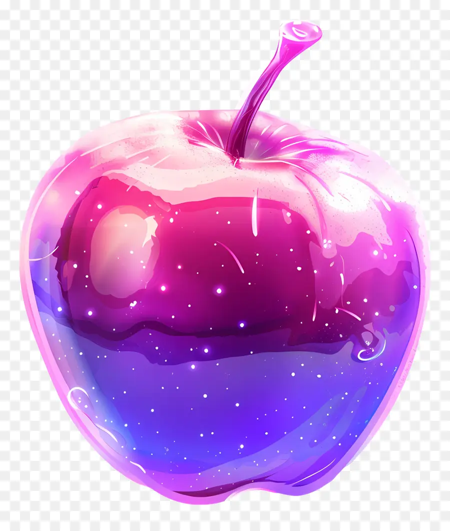 Apple Neon，Maçã Brilhante PNG