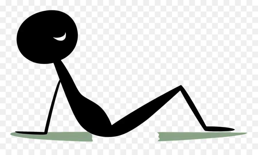 Stick Figure Relaxante，Relaxante PNG