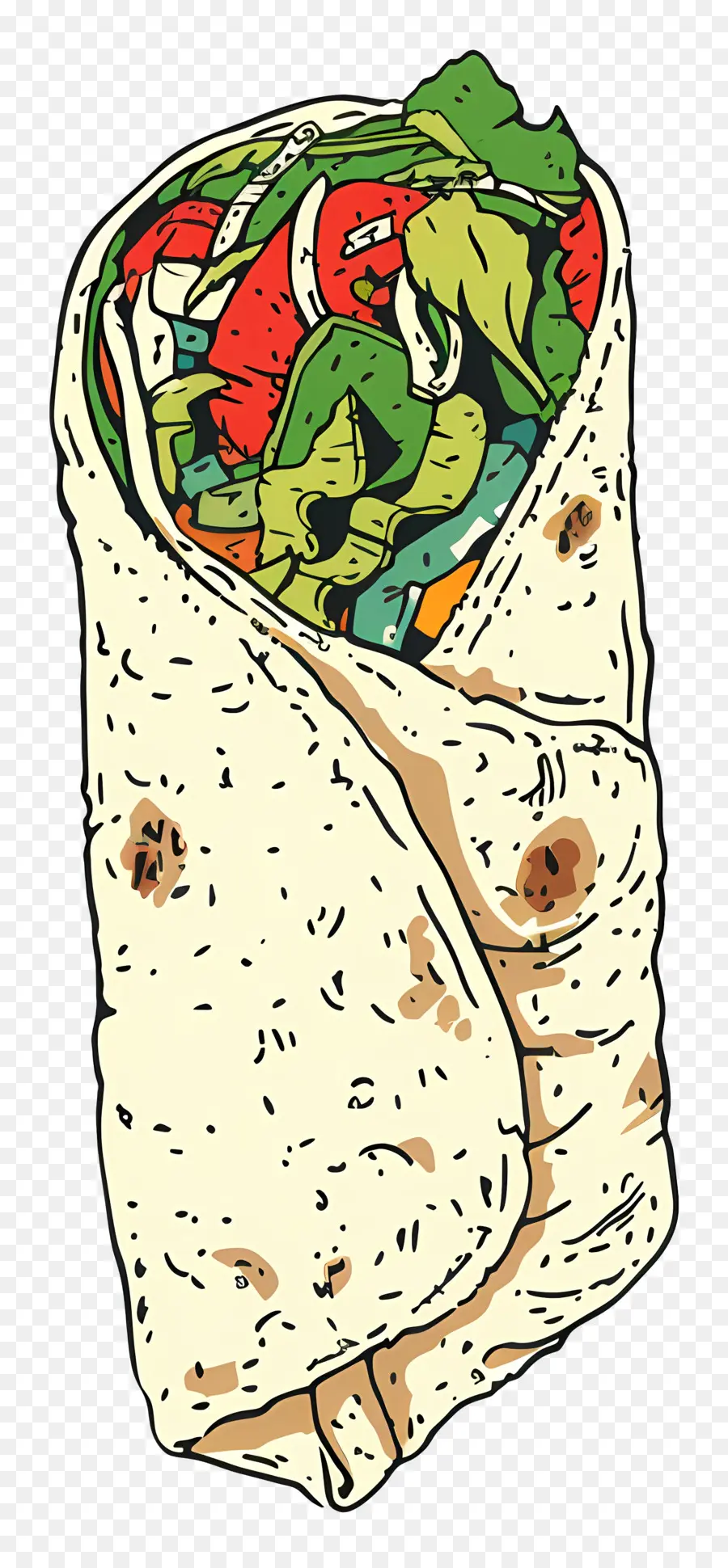 Burrito，Tortilla PNG