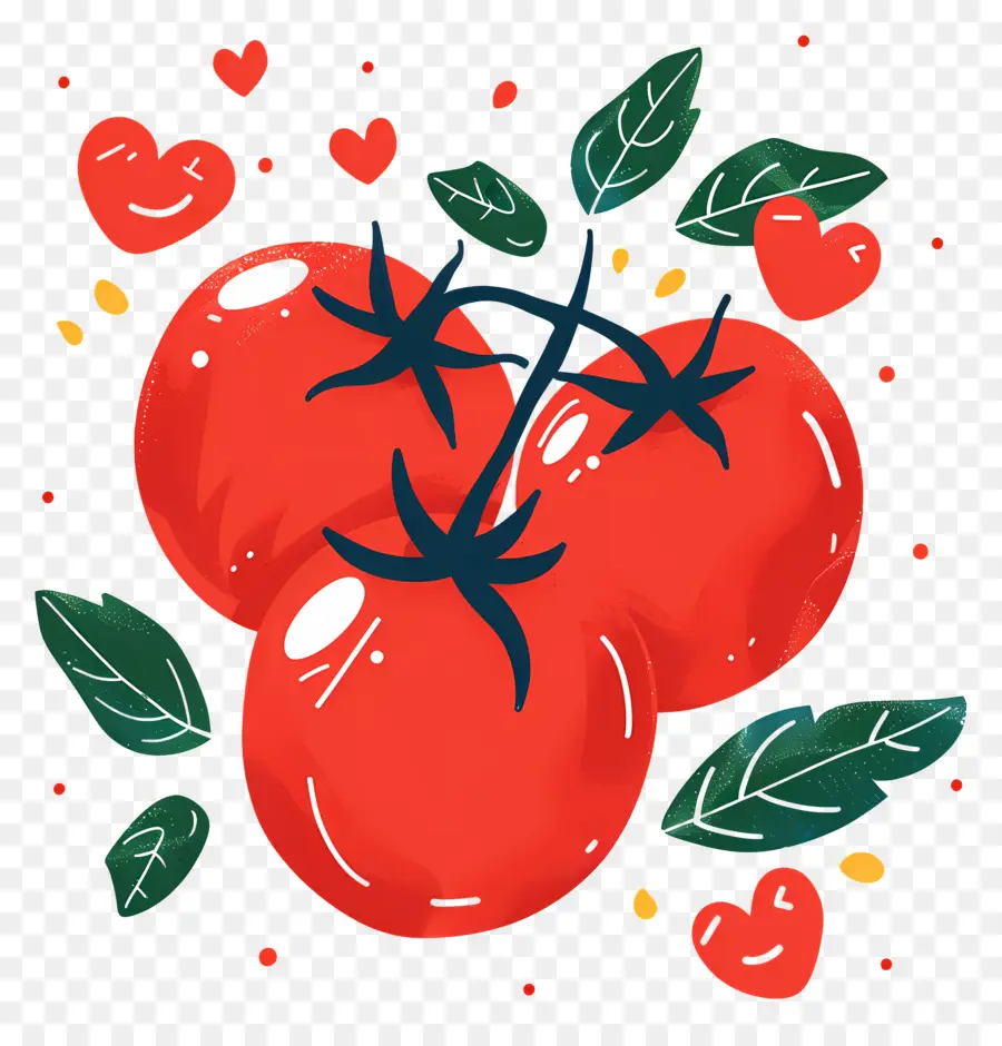 Tomates，Folhas PNG