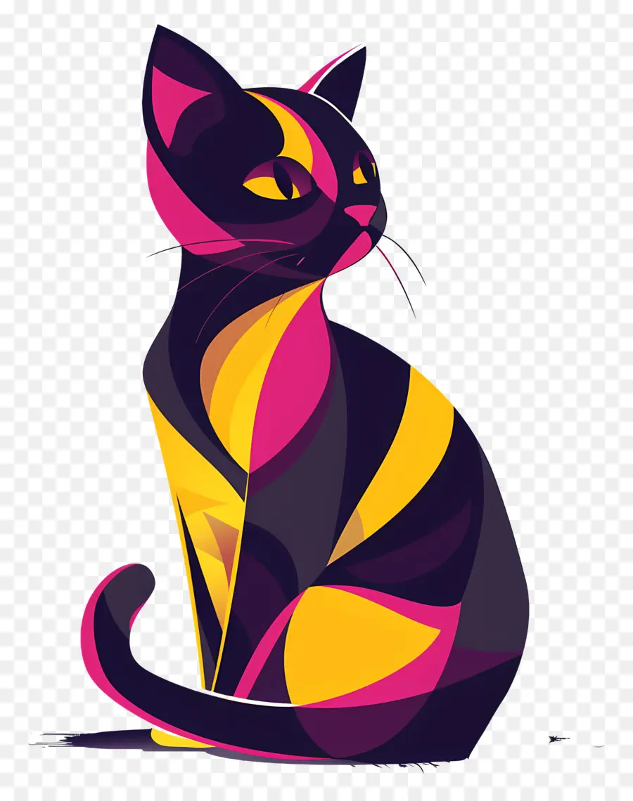 Gato Dos Desenhos Animados，Gato Listrado PNG