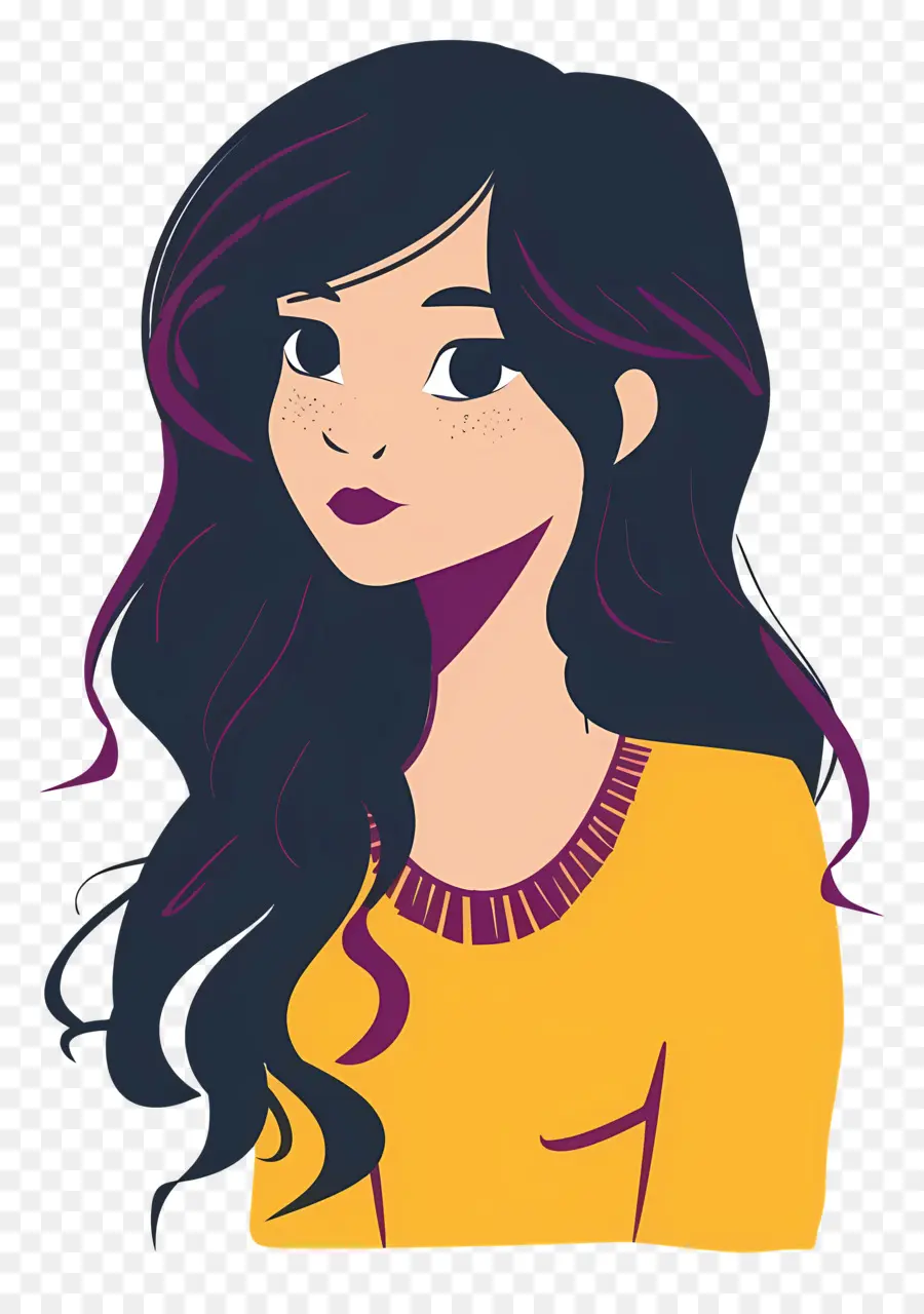 Menina Dos Desenhos Animados，Menina PNG