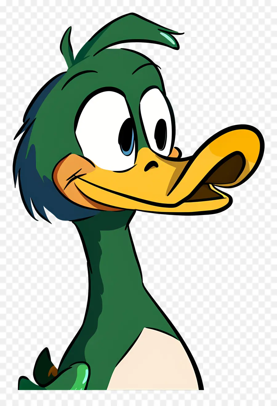 Dos Desenhos Animados De Pato，Ponto Verde PNG