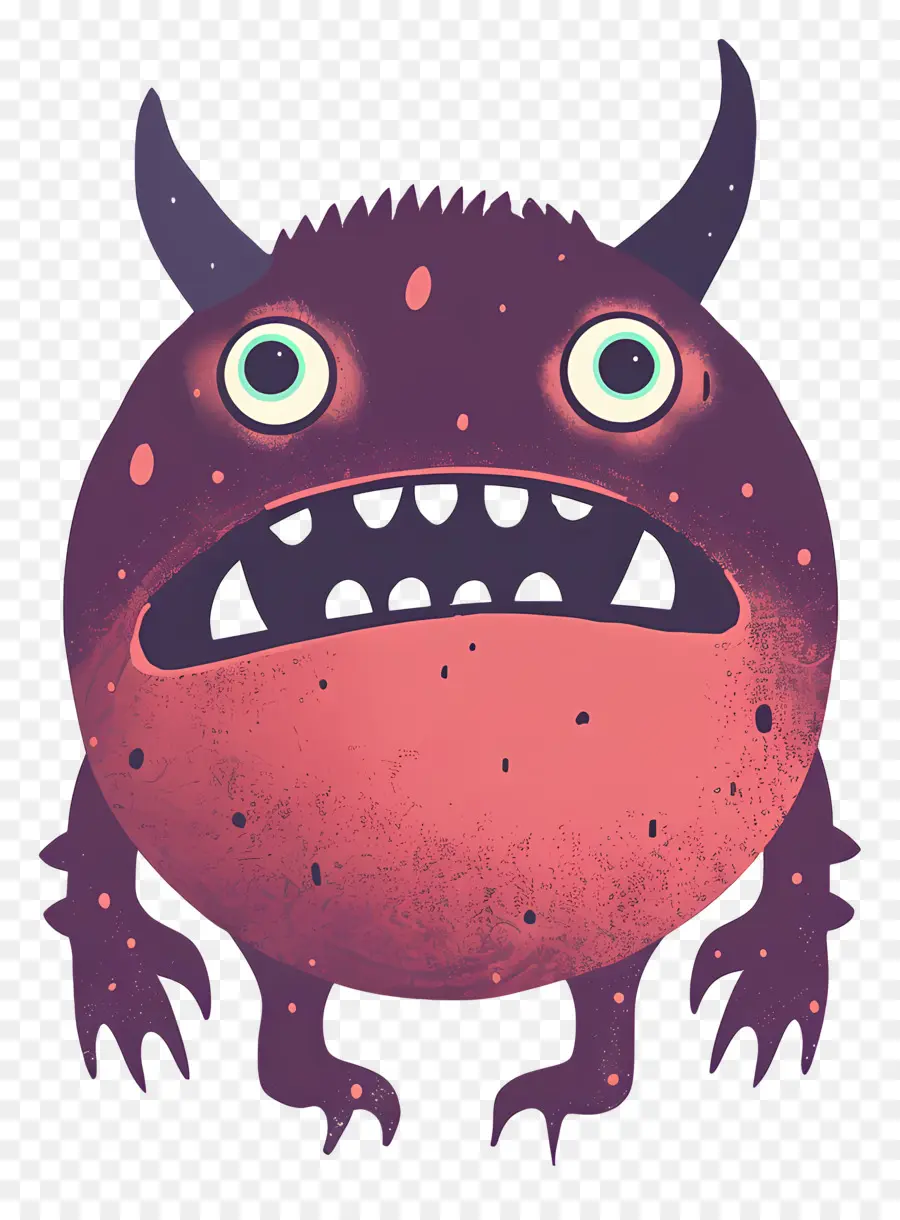 Monstro，Monstro Redondo PNG